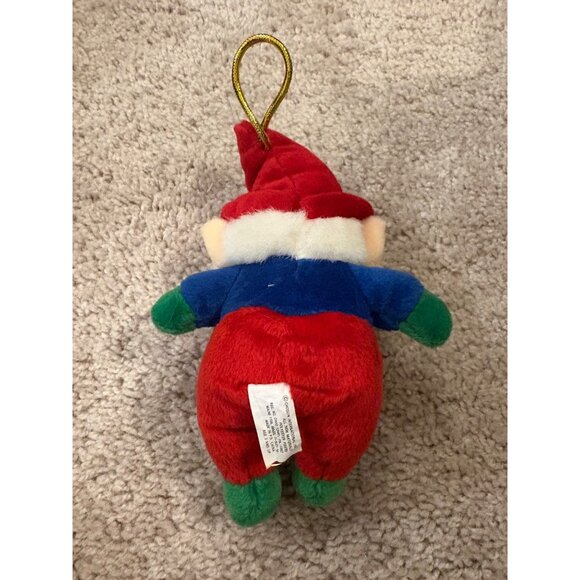 Chosun Santa Claus‎ Christmas Ornament w Loop Velvet Nose Stuffed Animal Doll - Picture 3 of 5